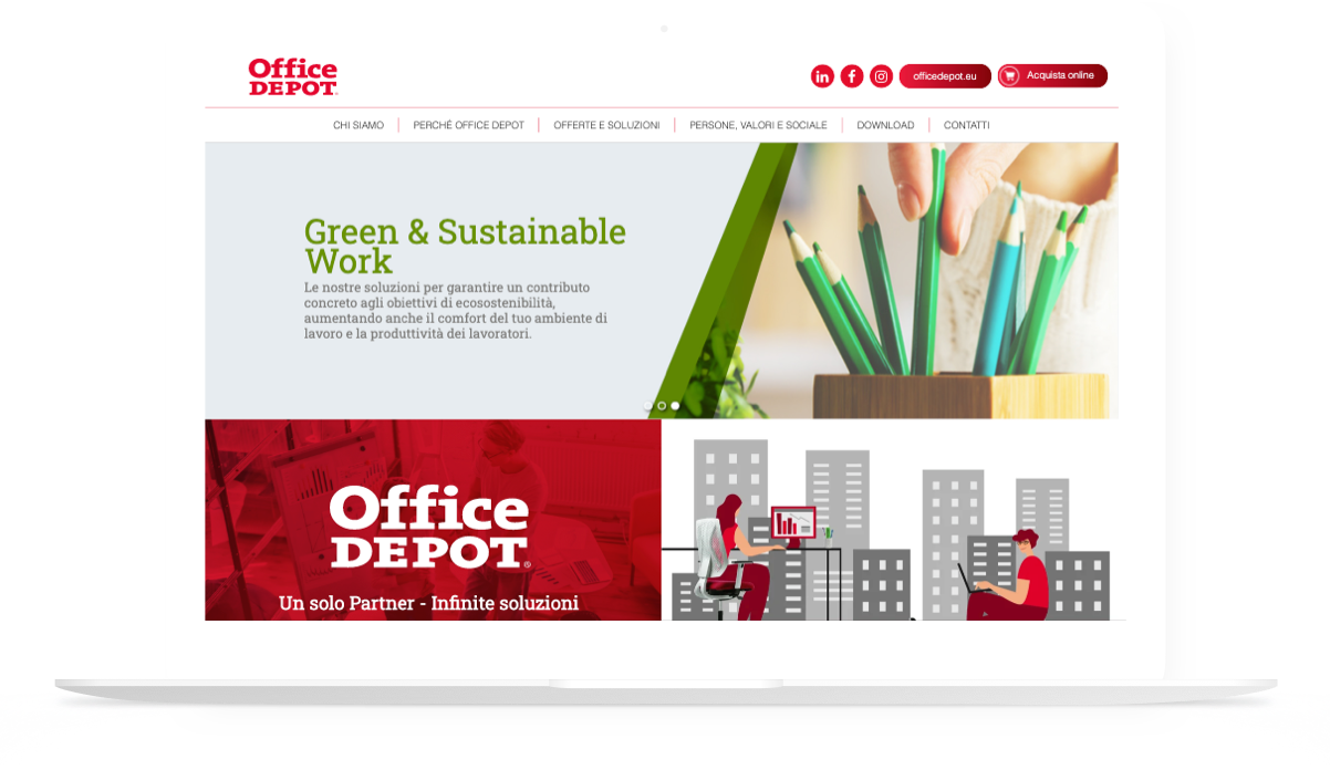 Office Depot | Portfolio Clienti | MazzMedia